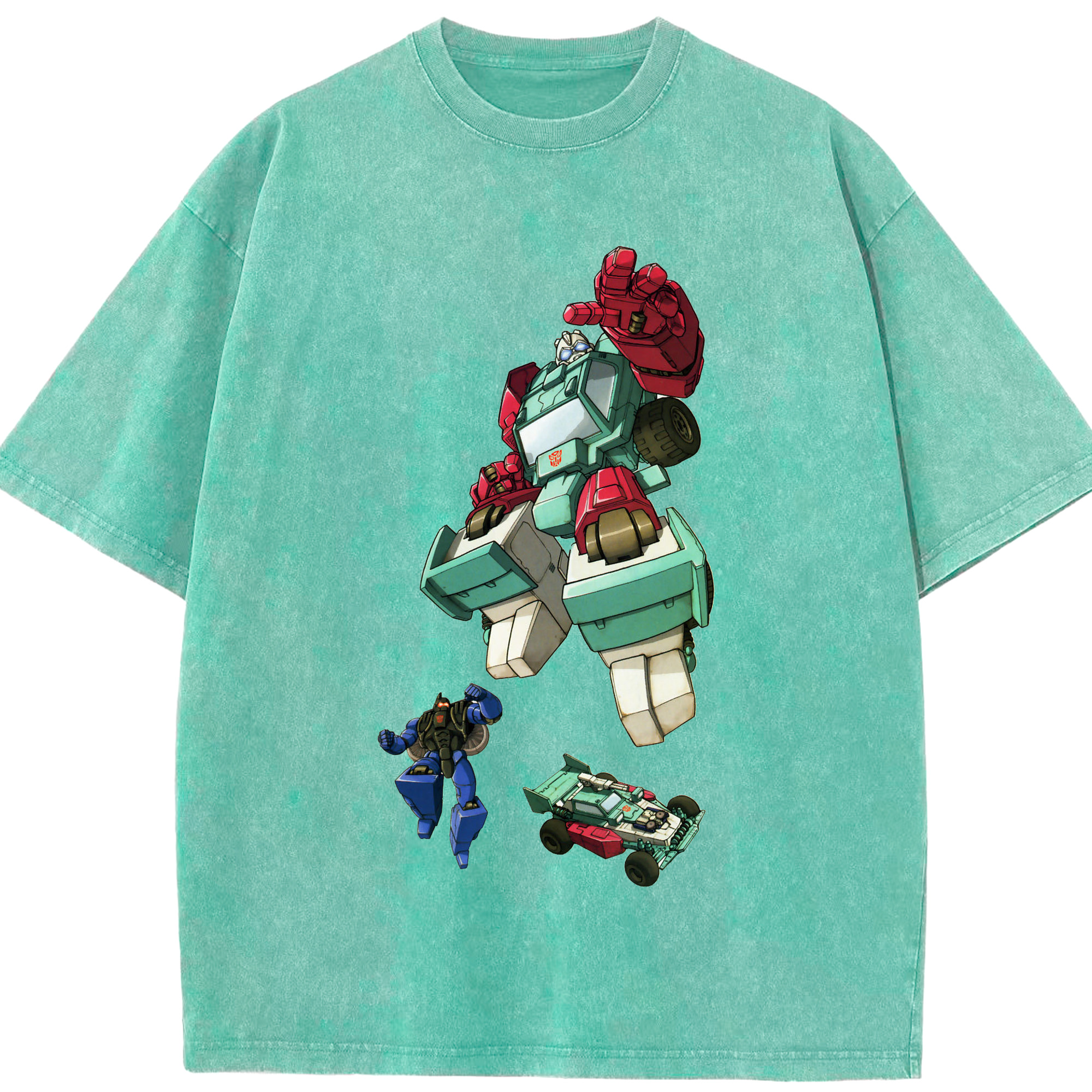 （画像用）  綿100% ヴィンテージ風 半袖Tシャツ（フロントプリント）